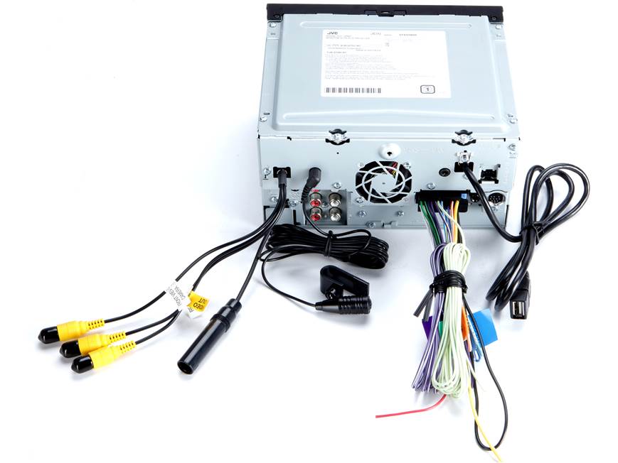 JVC KW-V85BT DVD receiver at Crutchfield