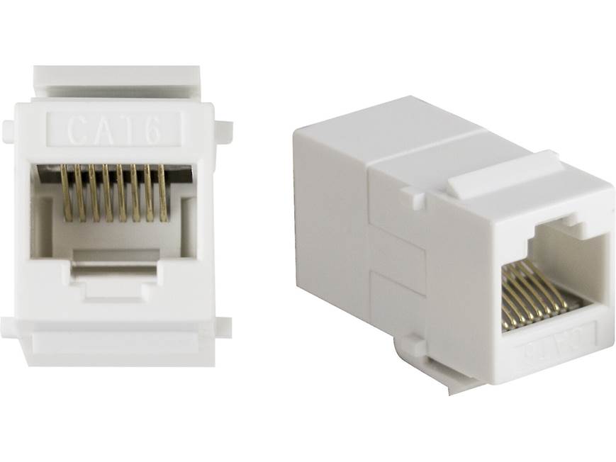 Metra RJ-45 Keystone Couplers (5 Pack) Connect two Ethernet cables ...