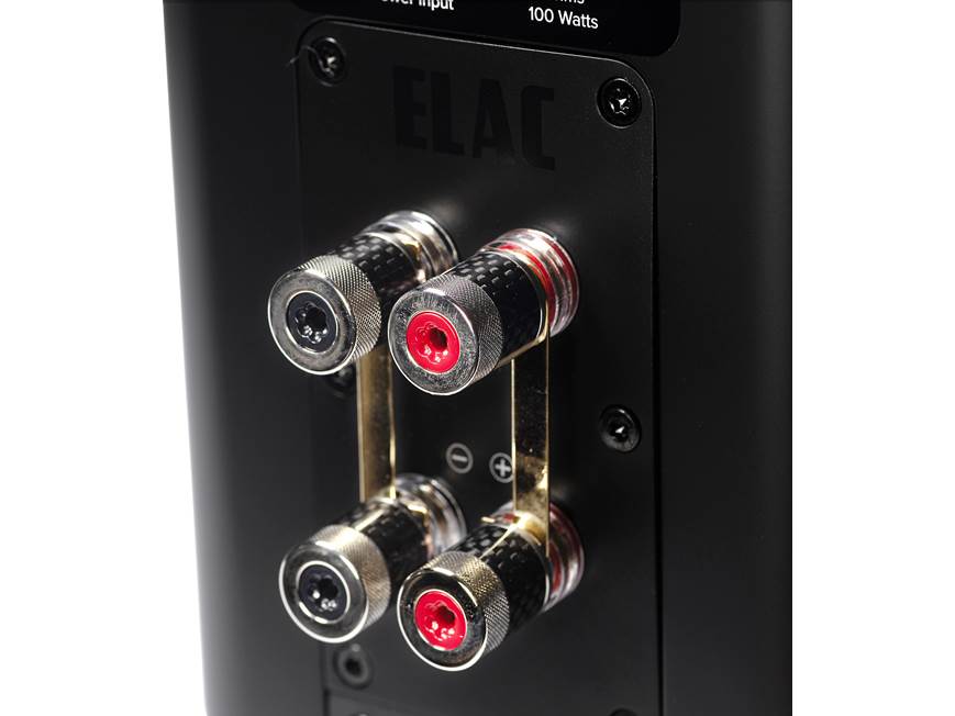 ELAC Carina BS243.4 (Satin Black) Compact bookshelf speakers