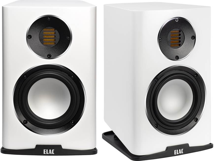 ELAC Carina BS243.4 (Satin White) Compact bookshelf speakers