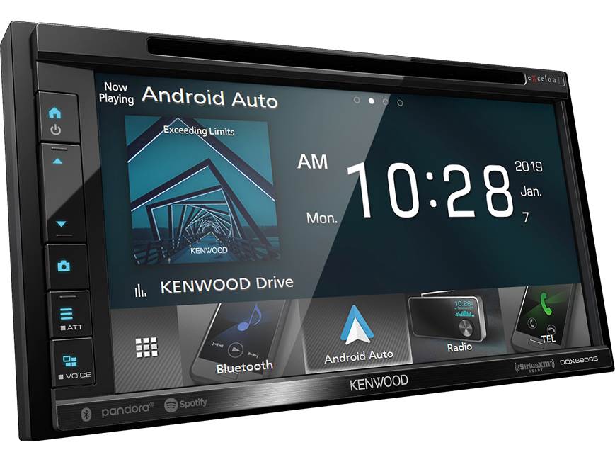 Kenwood Excelon DDX6906S DVD receiver at Crutchfield