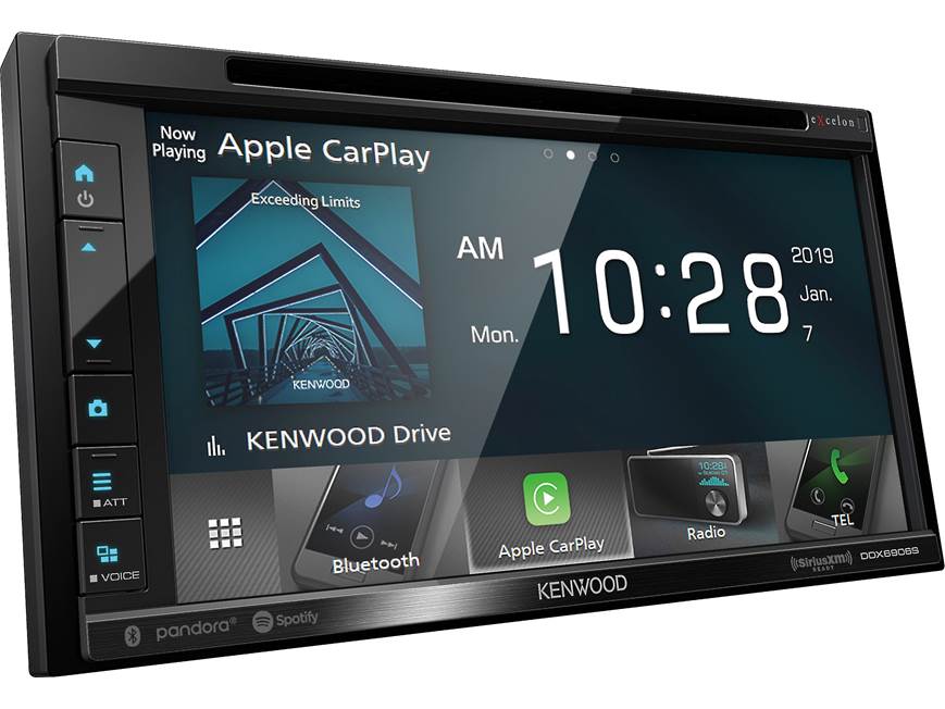 Kenwood Excelon DDX6906S DVD receiver at Crutchfield