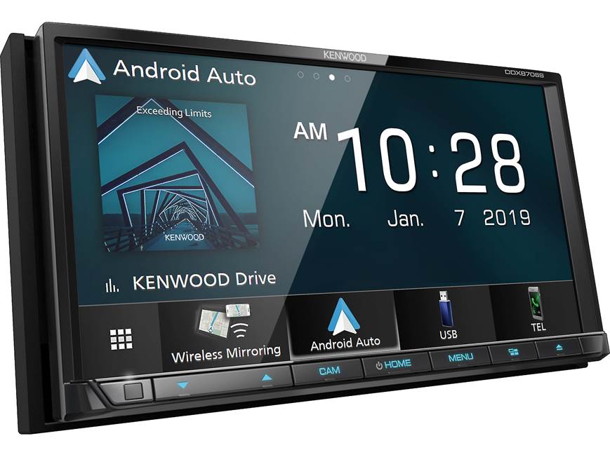 Kenwood DDX8706S DVD receiver at Crutchfield