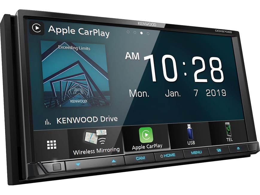 Kenwood DDX8706S DVD receiver at Crutchfield