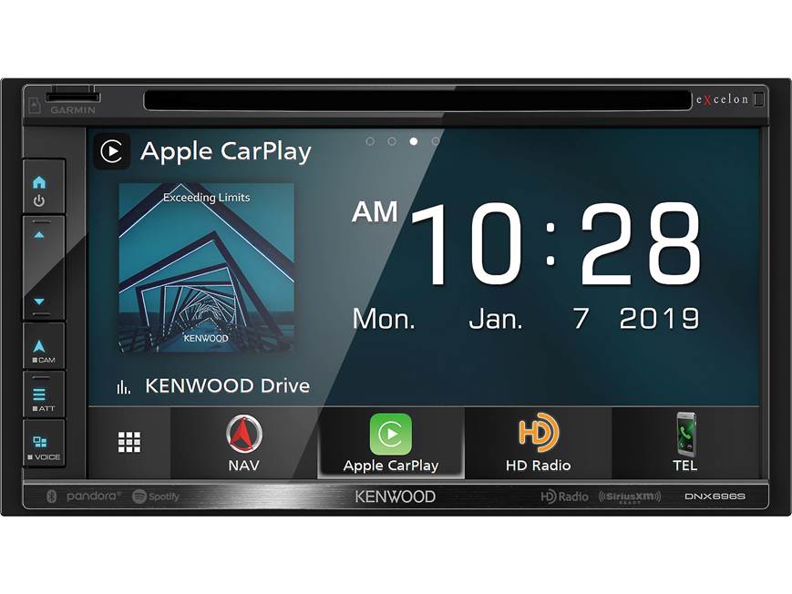 Kenwood Excelon DNX696S Navigation receiver at Crutchfield