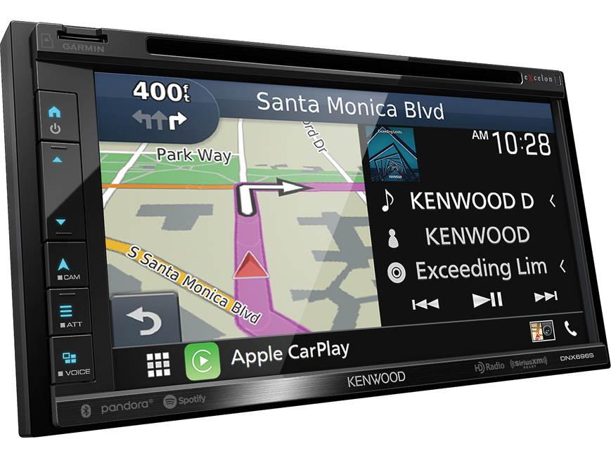 Kenwood Excelon DNX696S Navigation receiver at Crutchfield