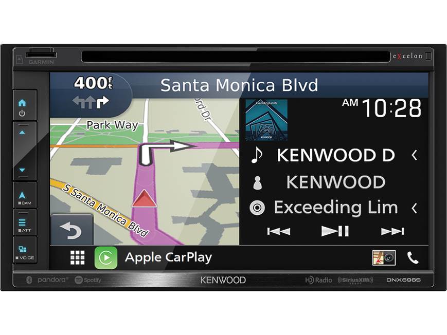 Kenwood Excelon DNX696S Navigation receiver at Crutchfield