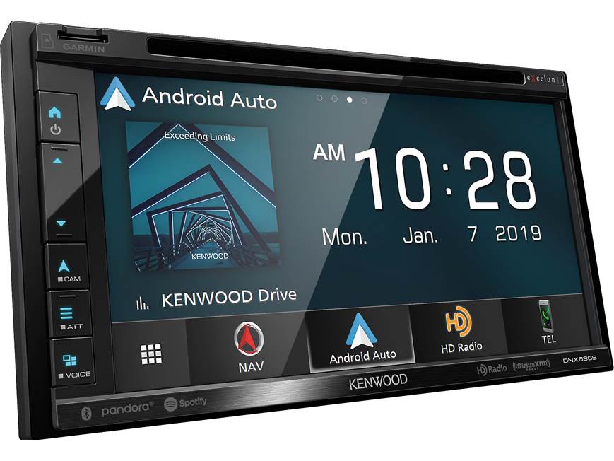 Kenwood Excelon DNX696S Navigation receiver at Crutchfield