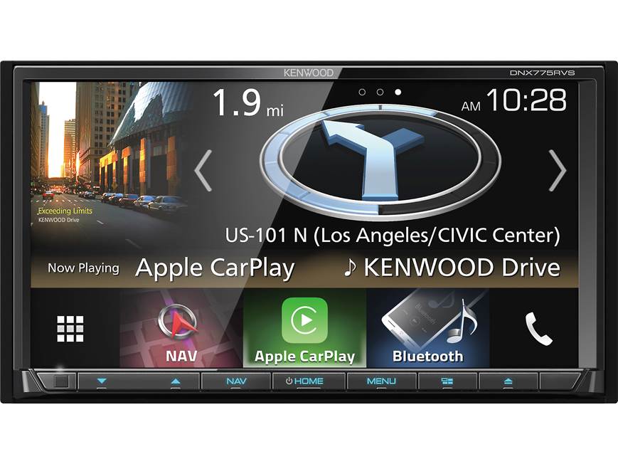 Kenwood DNX775RVS Navigation receiver for RV owners and truckers