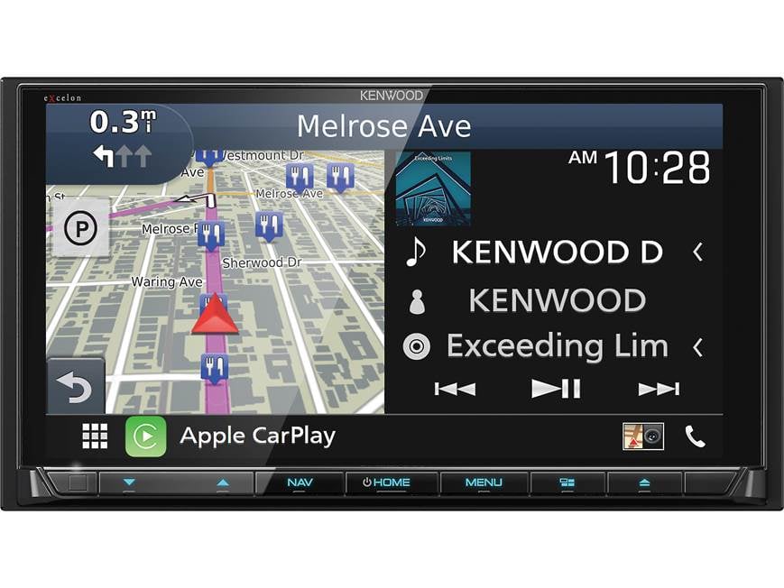 Kenwood Excelon DNX996XR Navigation receiver at Crutchfield