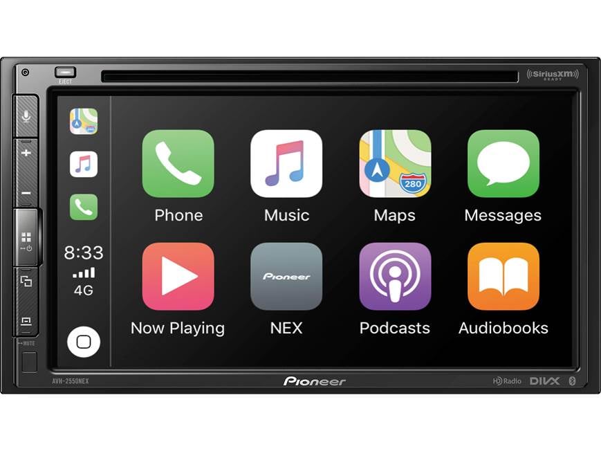 Pioneer AVH-2550NEX DVD receiver at Crutchfield