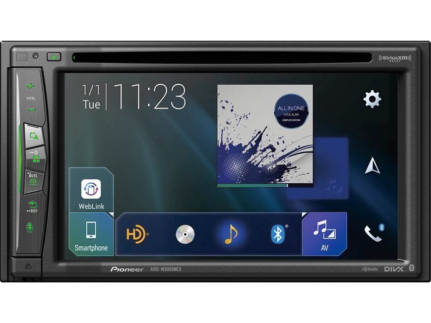 Pioneer AVIC-W6500NEX Navigation receiver at Crutchfield