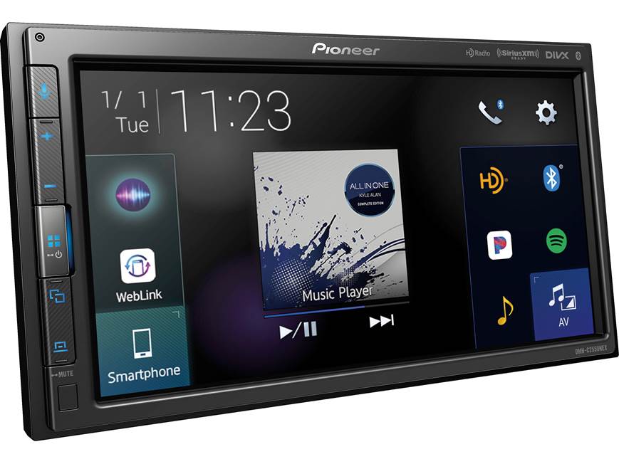 Pioneer DMH-C2550NEX Digital multimedia receiver at Crutchfield