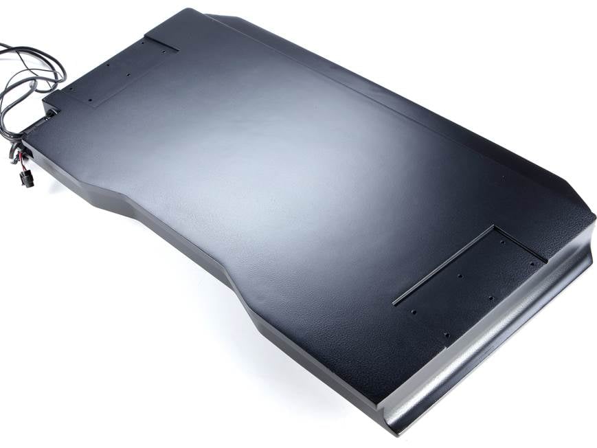 SSV Works 170-WP3-RZ3O4A Custom-fit overhead soundbar with a