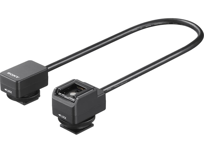 Sony XLR-K3M XLR audio adapter kit with shotgun microphone for