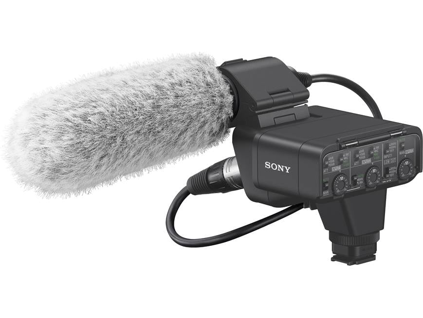 その他 SONY XLR-A3M K3M Sony XLR-K3M XLR audio adapter kit with shotgun microphone for