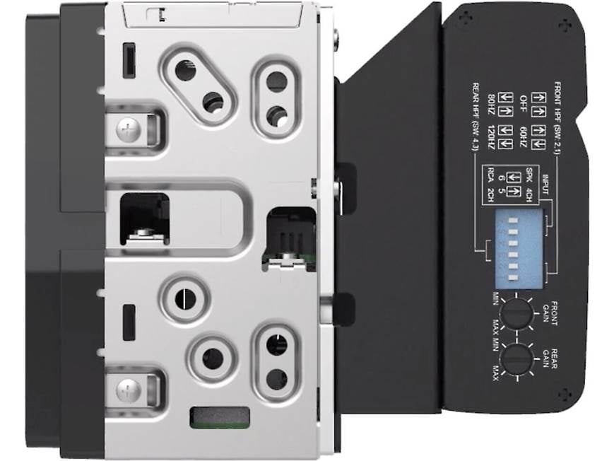 Alpine iLX-W650 and 4-channel Amp Package Includes iLX-W650