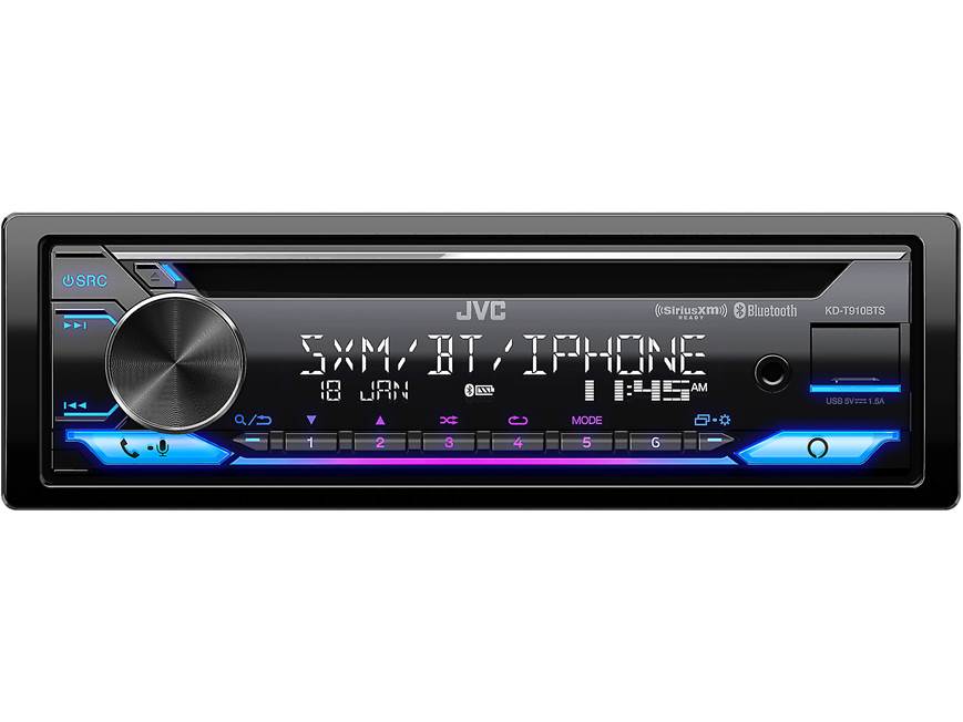 JVC KD-T910BTS CD receiver at Crutchfield