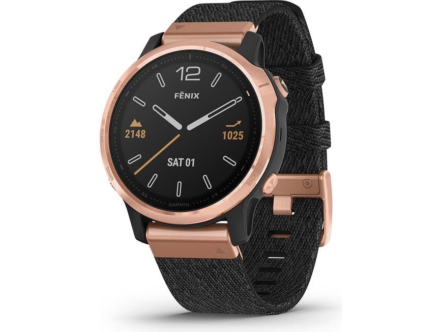 Garmin fenix 6S Sapphire (Rose gold-tone bezel, heathered red