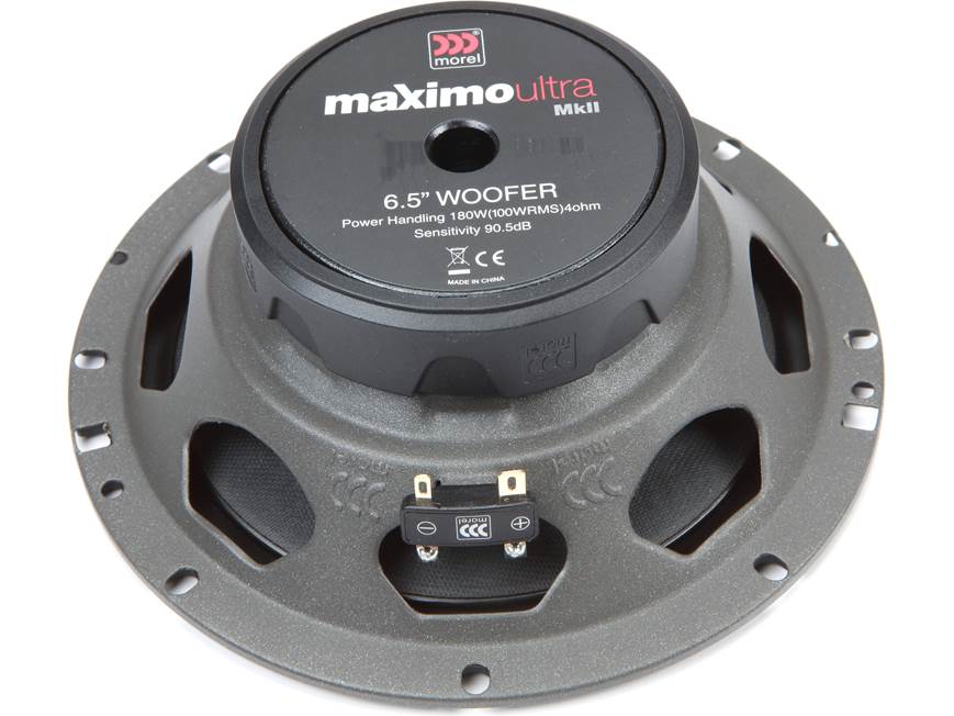 MOREL MAXIMO ultra 6.5インチスピーカ、デッドニングセット品 Morel Maximo Ultra 603 Maximo Ultra Series 6-1/2