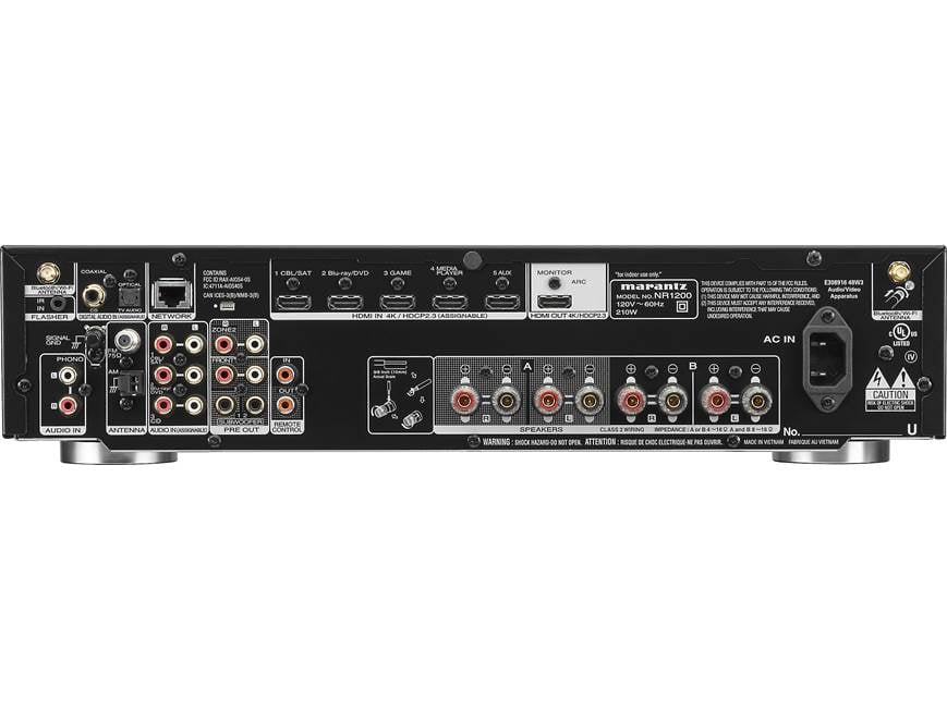 Marantz NR1200 Slimline stereo receiver with built-in Wi-Fi
