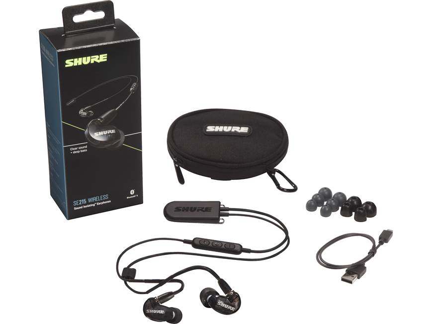 shure se215 spe ＋ RMCE-BT2 Shure SE215-BT2 (Black) Sound Isolating™ earphones with wireless