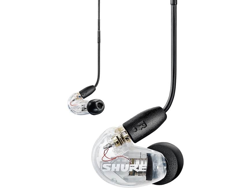 Shure SE215-UNI (Clear) Sound Isolating™ earphones with universal