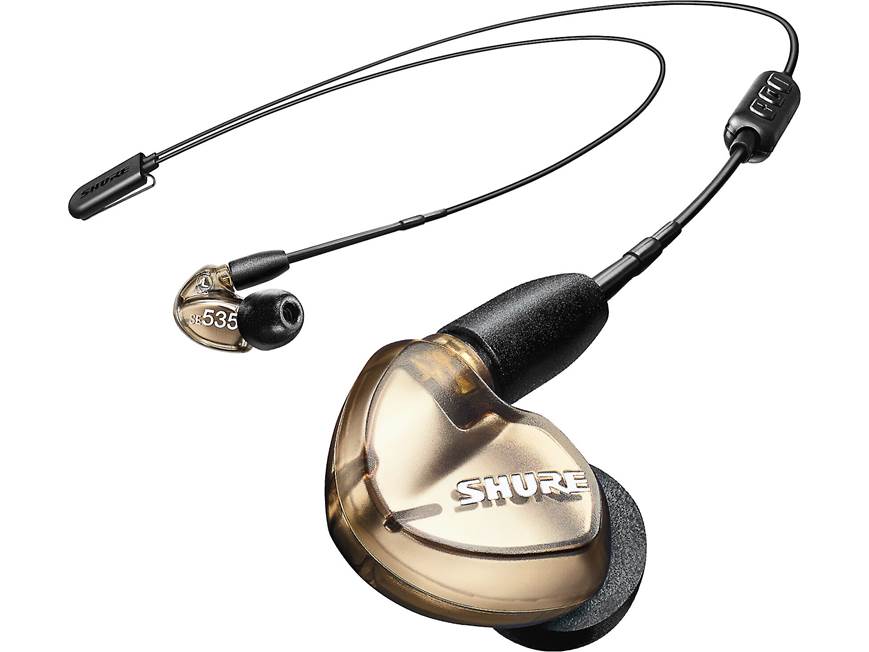 Shure SE535-BT2 (Bronze) Sound Isolating™ earphones with wireless