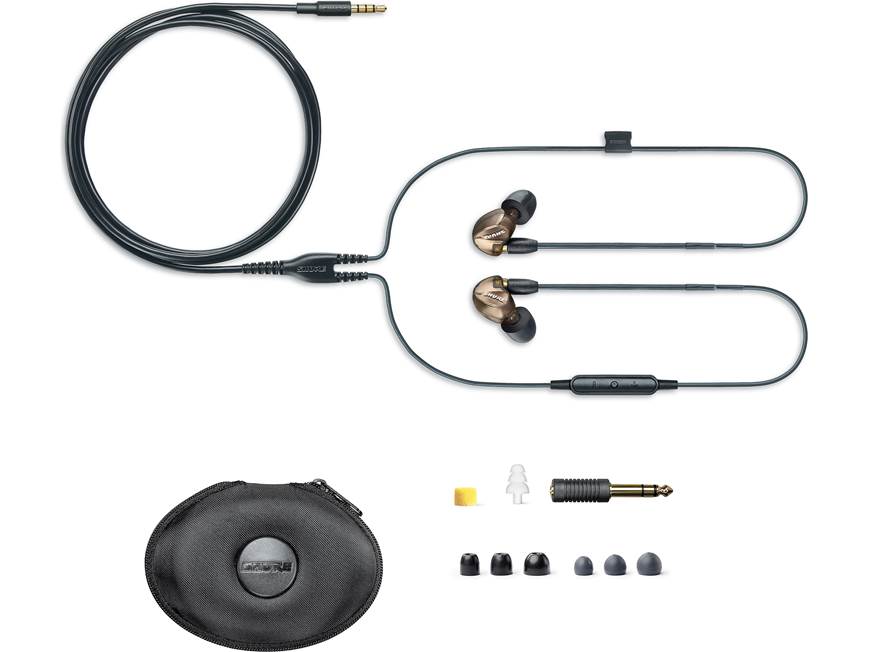 Shure SE 535-UNI (Bronze) Sound Isolating™ earphones with