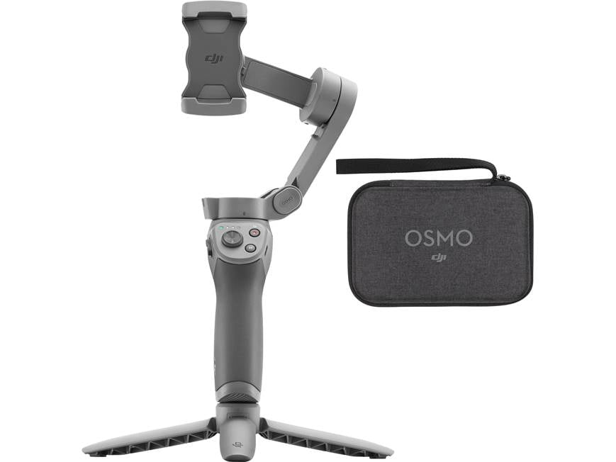 DJI Osmo Mobile 3 Combo Handheld gimbal mount with tabletop tripod