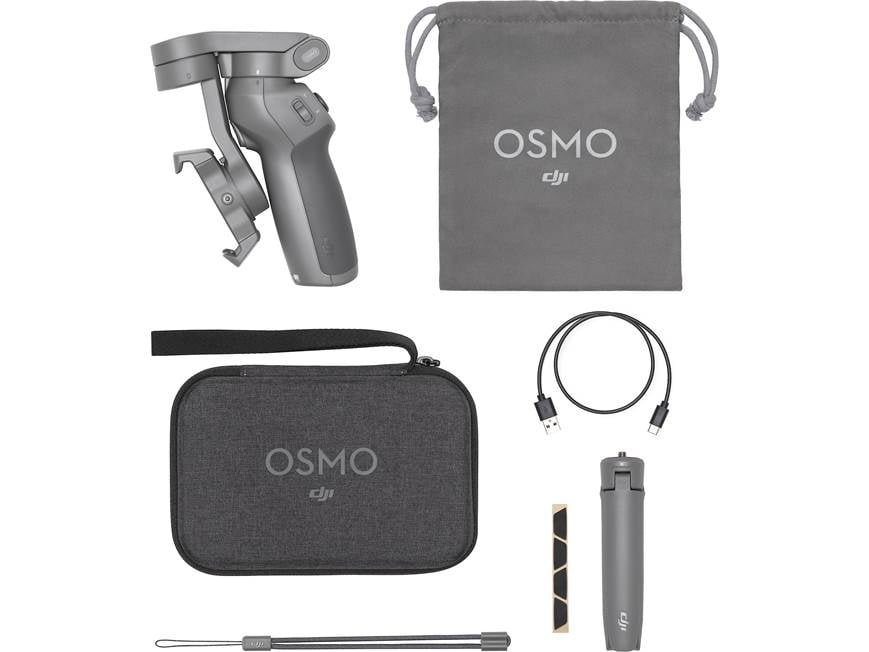 DJI Osmo Mobile 3 Combo Handheld gimbal mount with tabletop tripod