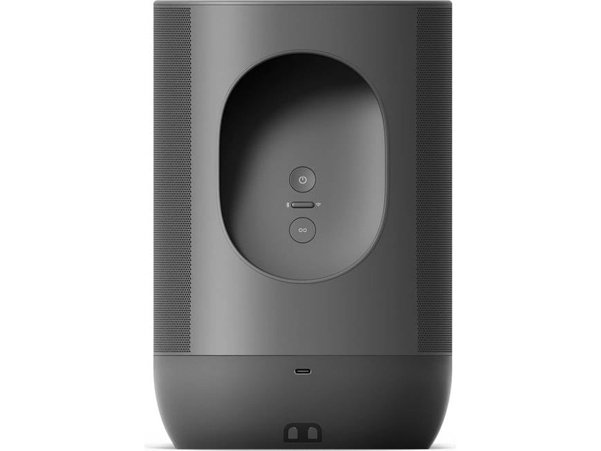 Sonos Move (Black) Wireless portable speaker with built-in Amazon