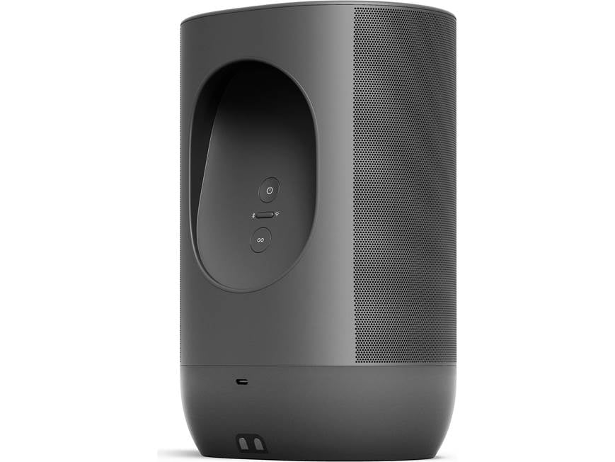 Sonos Move (Black) Wireless portable speaker with built-in Amazon