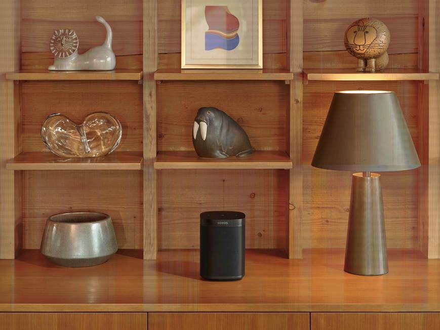 Sonos One SL 2-pack (Black) Wireless streaming music speakers with