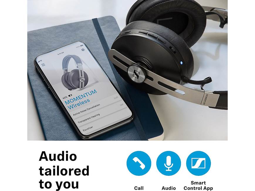 Sennheiser Momentum 3 Wireless (Black) Over-ear noise-canceling