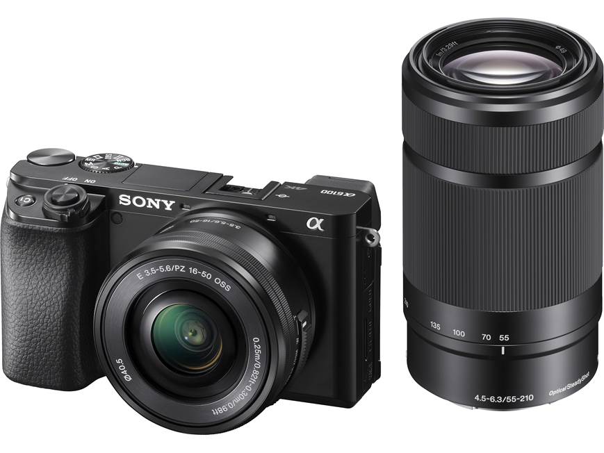 Sony Alpha a6100 Two Lens Kit 24.2-megapixel mirrorless camera