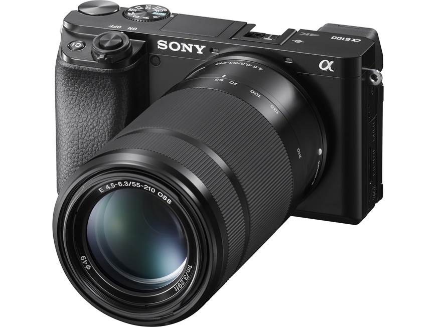 SONY α100 + ズーム2本（80~200mm, 35~105mm） Sony Alpha a6100 Two Lens Kit 24.2-megapixel mirrorless camera