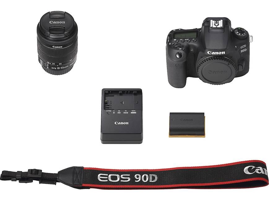 Canon EOS 90D Kit 32.5-megapixel DSLR camera with Wi-Fi