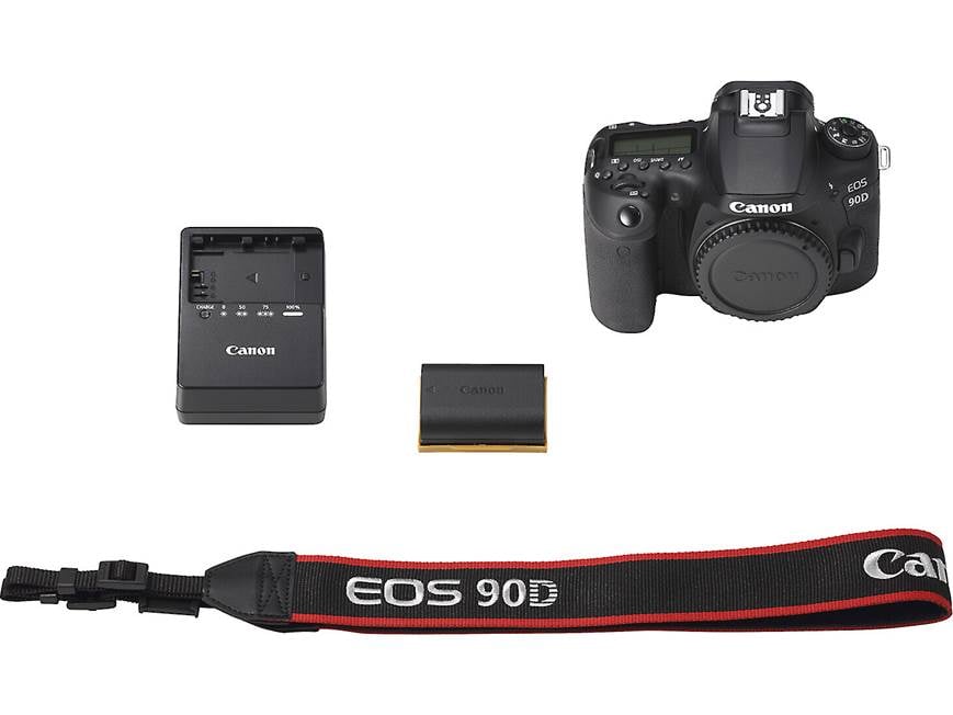 Canon EOS 90D (no lens included) 32.5-megapixel DSLR camera with