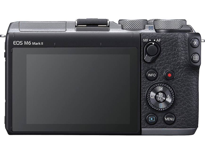 Canon EOS M6 II Kit (Silver) 32.5-megapixel mirrorless camera with