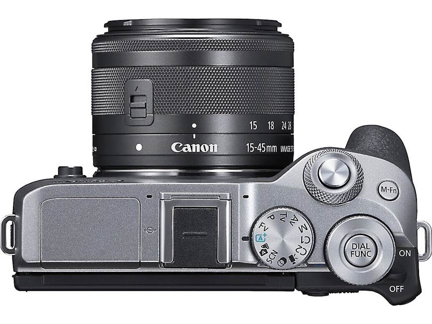 Canon EOS M6 II Kit (Silver) 32.5-megapixel mirrorless camera with