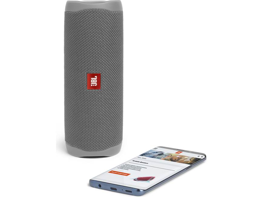 JBL Flip 5 (Grey) Waterproof portable Bluetooth® speaker (Grey) at