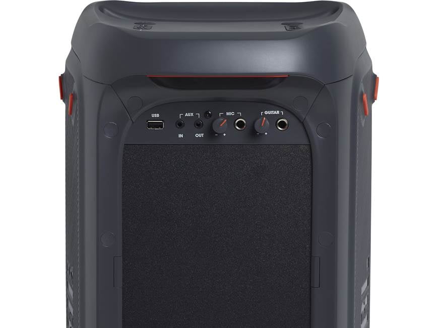 JBL PartyBox 100 Portable Bluetooth® speaker with light display at