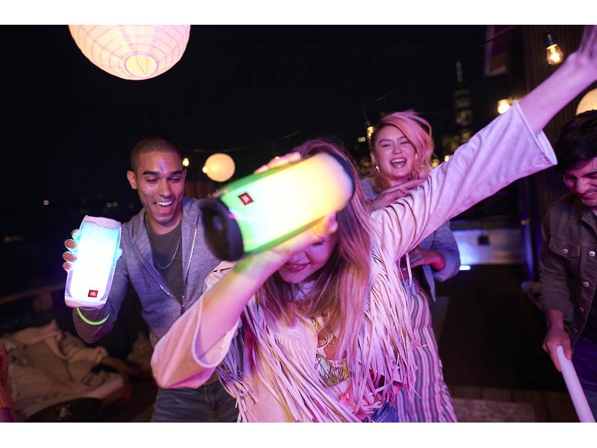 JBL Pulse 4 (Black) Portable Bluetooth® speaker (Black) at Crutchfield