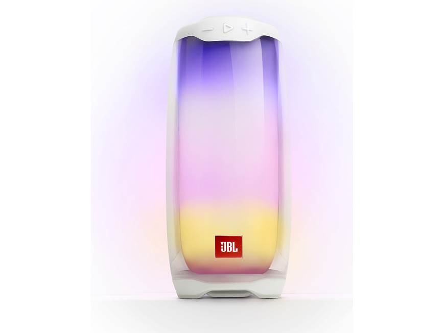 JBL PULSE 4 Bluetoothスピーカー ホワイト JBL Pulse 4 (White) Portable Bluetooth® speaker (White) at Crutchfield