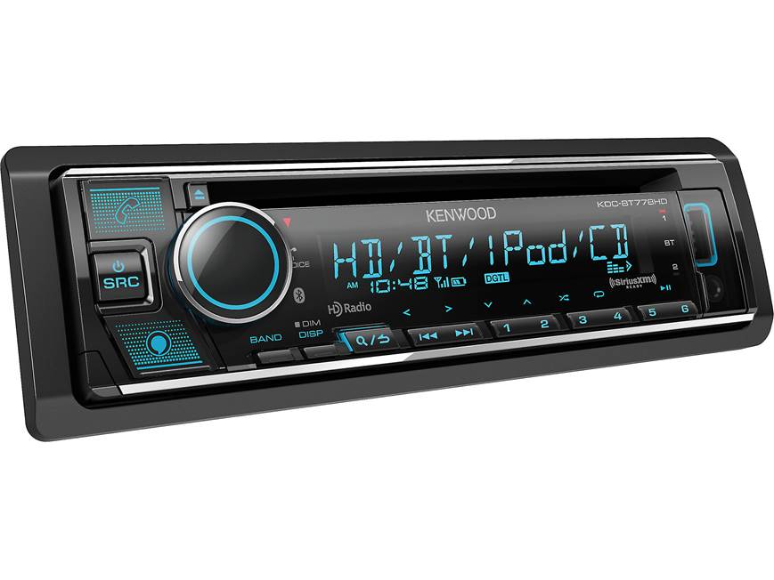 Kenwood KDC-BT778HD CD receiver at Crutchfield