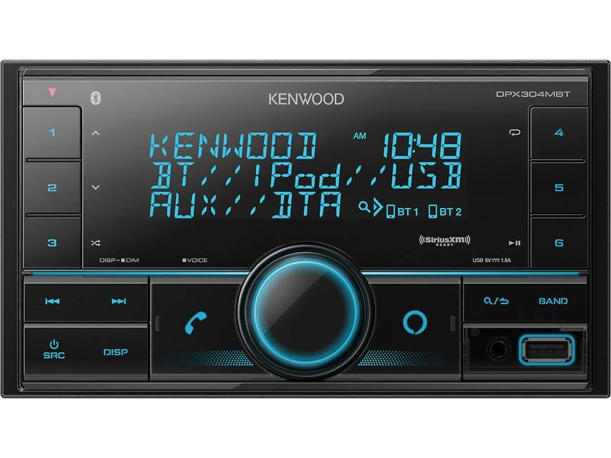 Kenwood DPX304MBT Digital media receiver (does not play CDs) at