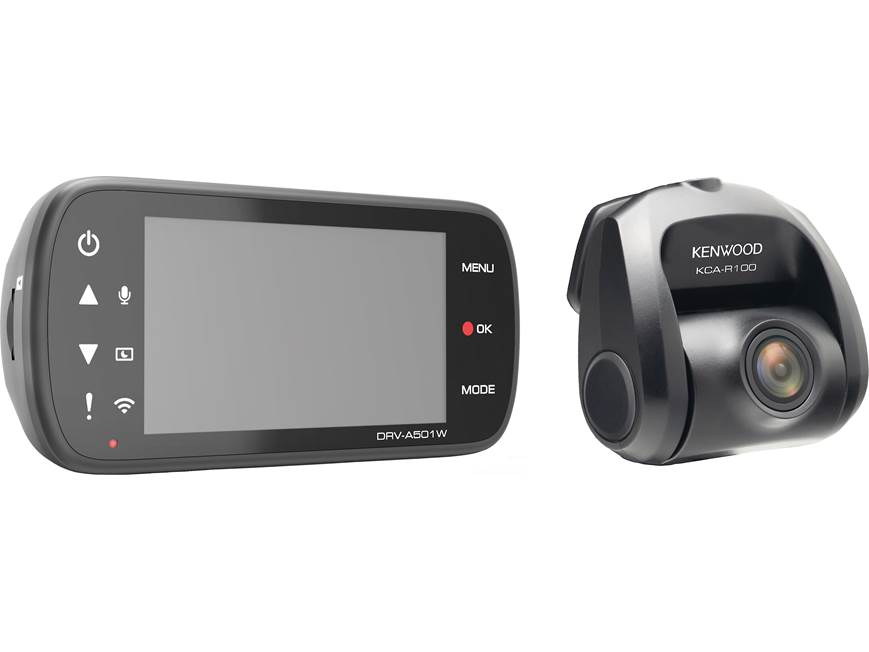 Kenwood DRV-A501WDP HD dash cam with 3