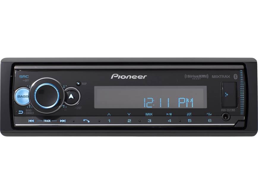 Pioneer MVH-S522BS Digital media receiver at Crutchfield