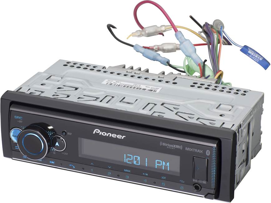 Pioneer MVH-S522BS Digital media receiver at Crutchfield